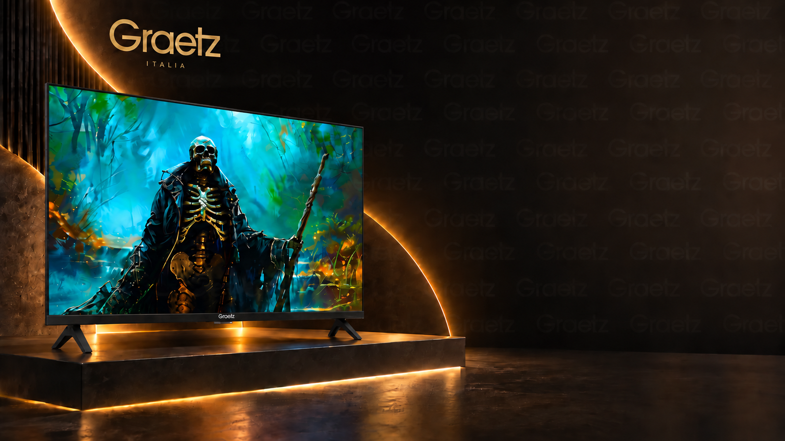 Graetz TV 40 pollici GR40T2940 Full HD HDR10 con Tizen